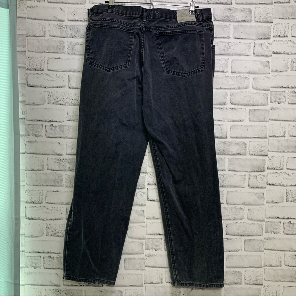 Men's Bugle Boys & Company Gold Crest for Men 740 Relaxed Fit Black Jeans 38x30 - Picture 2 of 9